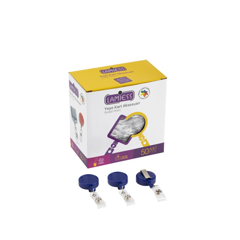 Lamiess Lms 328 Yuvarlak Büyük Yoyo Lacivert  50'Li fiyat teklifi al