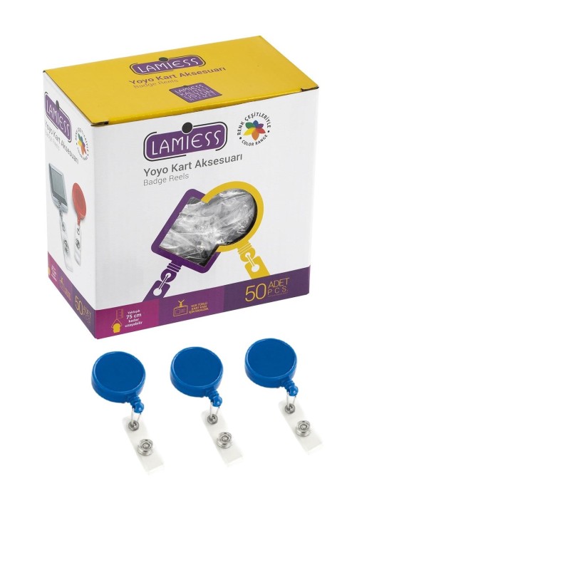 Lamiess Lms 328 Yuvarlak Büyük Yoyo Mavi  50'Li fiyat teklifi al