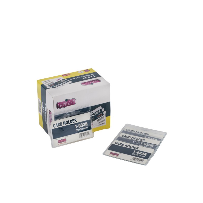 Lamiess  T-033 H Yatay Plastik Kart Poşeti 100'Lü fiyat teklifi al