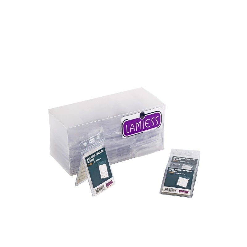 Lamiess  T-082 V Dikey Pvc İkili Kart Poşeti 50'Li fiyat teklifi al