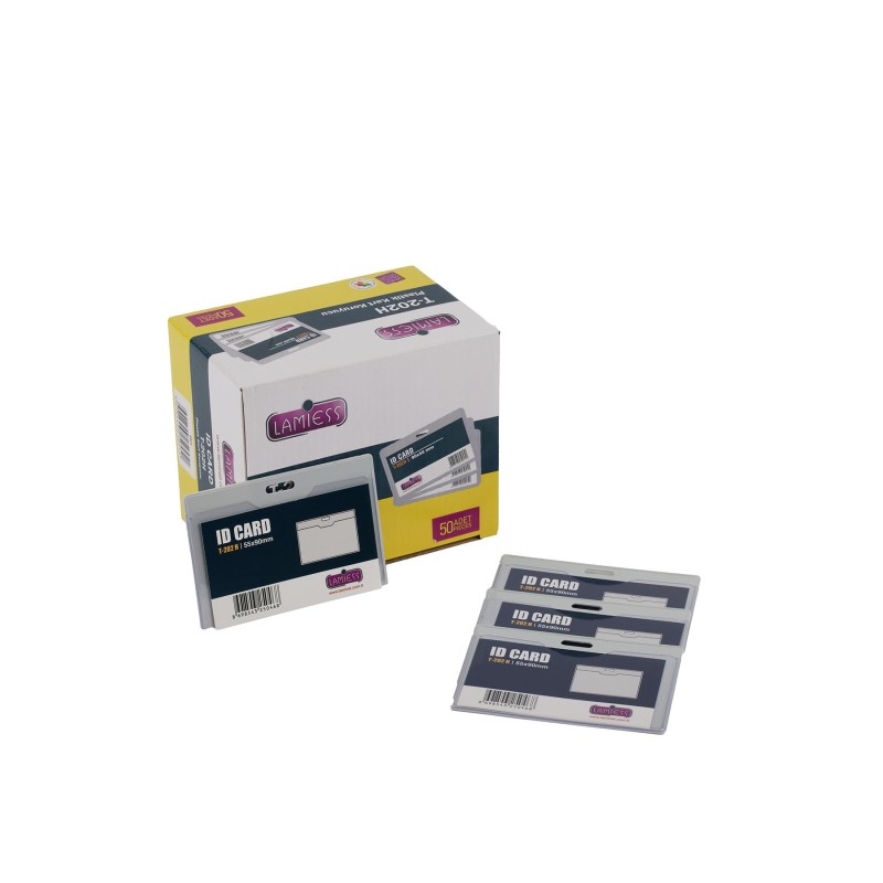 Lamiess T-202 H  Pp Kart Koruyucu Gri 50'Li fiyat teklifi al