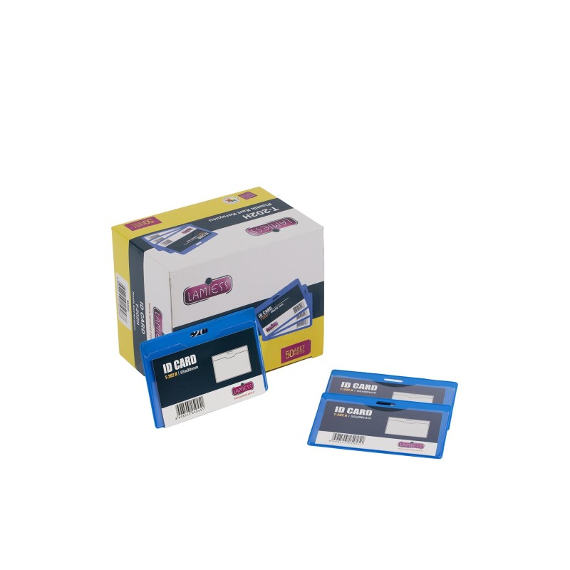 Lamiess T-202 H  Pp Kart Koruyucu Mavi 50'Li fiyat teklifi al