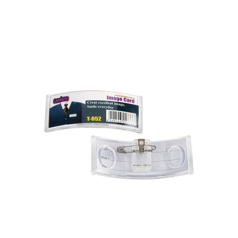 Lamiess  T-054 İğneli Yaka İsimliği 25'Li fiyat teklifi al