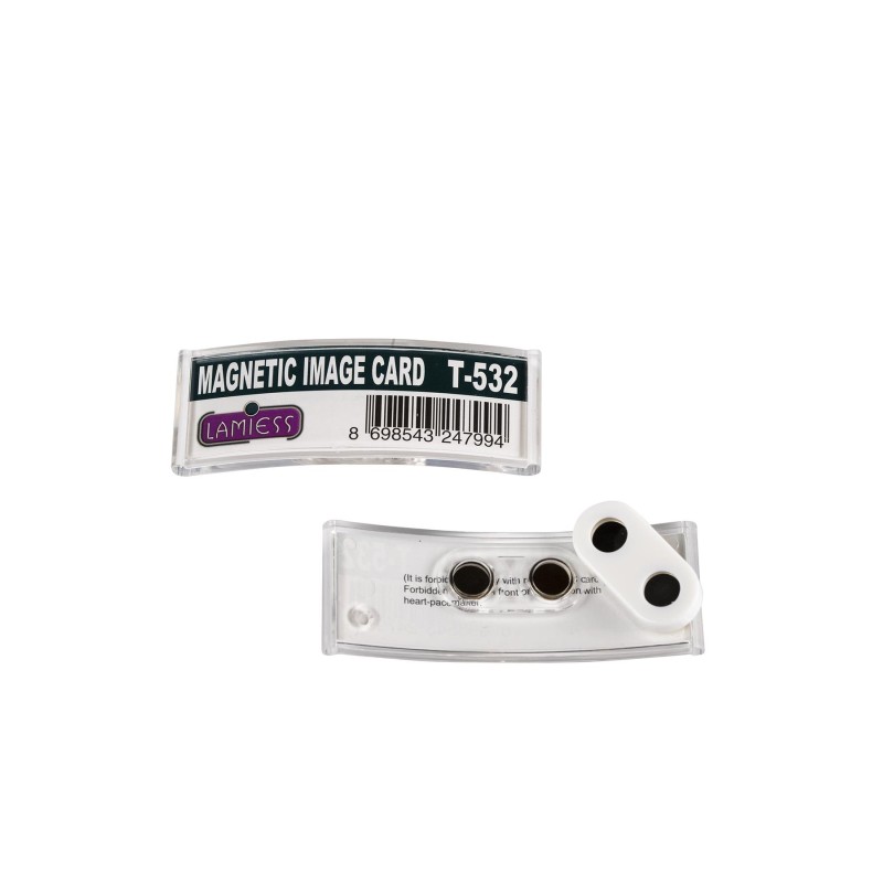 Lamiess  T-532 Mıknatıslı Yaka İsimliği 25'Li fiyat teklifi al