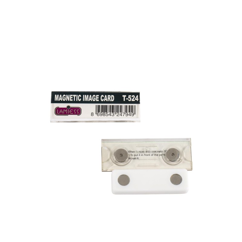 Lamiess  T-524 Mıknatıslı Yaka İsimliği 25'Li fiyat teklifi al