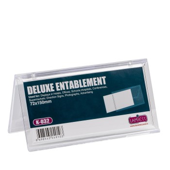 Lamiess K-032 Masaüstü İsimlik Yatay 5 'Li