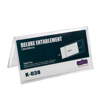 Lamiess K-038 Masaüstü İsimlik Yatay 3 'Lü
