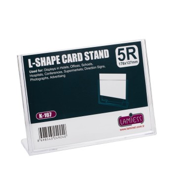 Lamiess K-169 Masaüstü Reklam Panosu Yatay 5 'Li