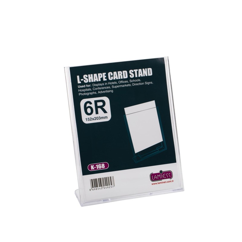 Lamiess K-166 Masaüstü Reklam Panosu Dikey 5 'Li fiyat teklifi al