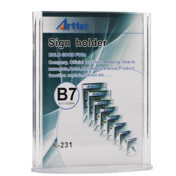 Lamiess K-231 Masaüstü Reklam Panosu Dikey 10 'Lu