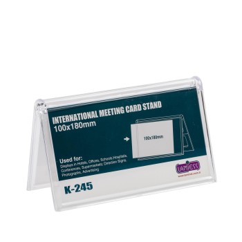 Lamiess K-245 Masaüstü Reklam Panosu Yatay 3 'Lü