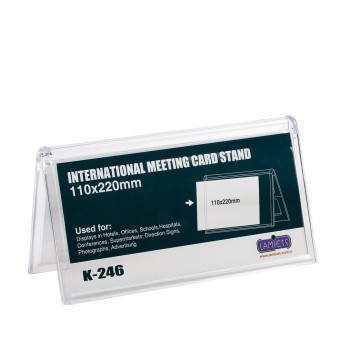 Lamiess K-246 Masaüstü Reklam Panosu Yatay 3 'Lü