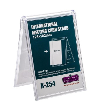 Lamiess K-254 Masaüstü Reklam Panosu Dikey 3 'Lü