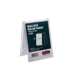 Lamiess K-255 Masaüstü Reklam Panosu Dikey 3 'Lü