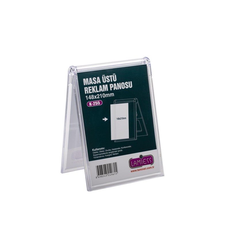 Lamiess K-255 Masaüstü Reklam Panosu Dikey 3 'Lü fiyat teklifi al