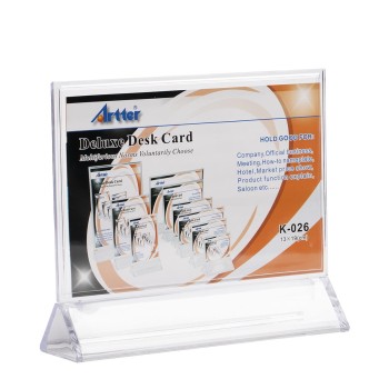 Lamiess K-026 Masaüstü Reklam Panosu Yatay 3 'Lü