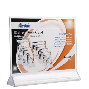 Lamiess K-027 Masaüstü Reklam Panosu Yatay 3 'Lü