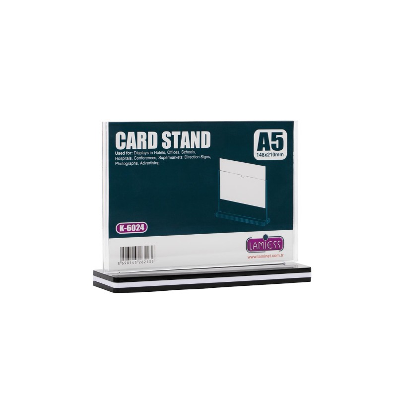 Lamiess K-6024 Masaüstü Reklam Panosu Yatay 3 'Lü fiyat teklifi al