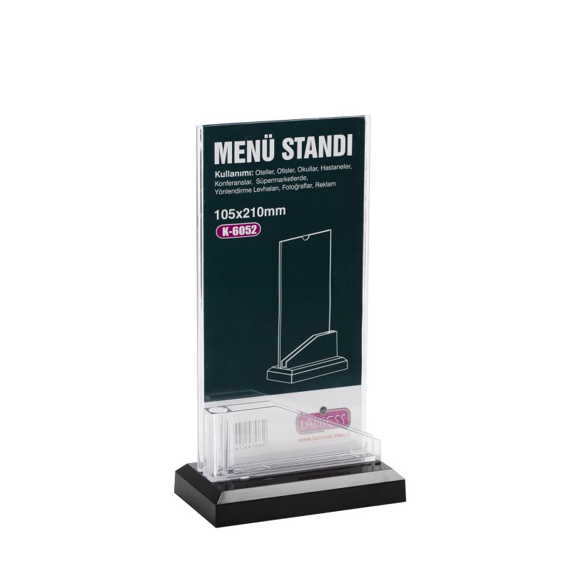 Lamiess  K-6052 Masaüstü Menü Stand 3'Lü fiyat teklifi al