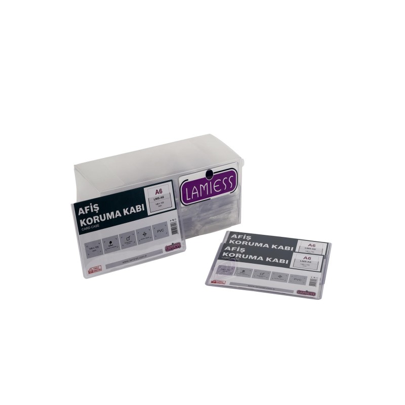 Lamiess  A-6 148X105 Mm Afiş Koruma Kabı 40'Lı fiyat teklifi al