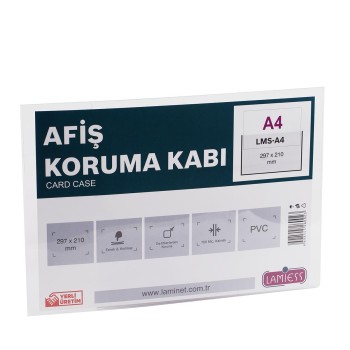 Lamiess  A-4 297X210 Mm Soft Afiş Koruma Kabı 30'Lu