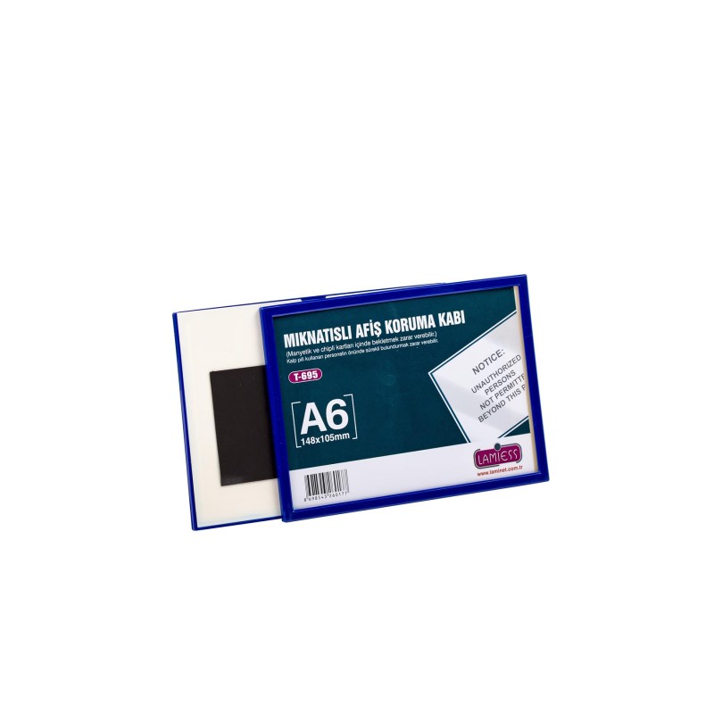 Lamiess  T-695 148X105 Mm Mıknatıslı Afiş Koruma Kabı 20 'Li fiyat teklifi al
