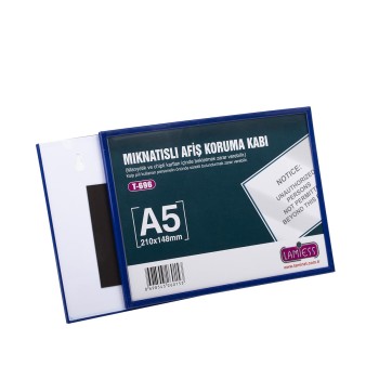 Lamiess T-696 210X148 Mm Mıknatıslı Afiş Koruma Kabı 10 'Lu