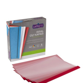 Lamiess 12 Mm Isısal Cilt Kapağı Kırmızı 50 'Li