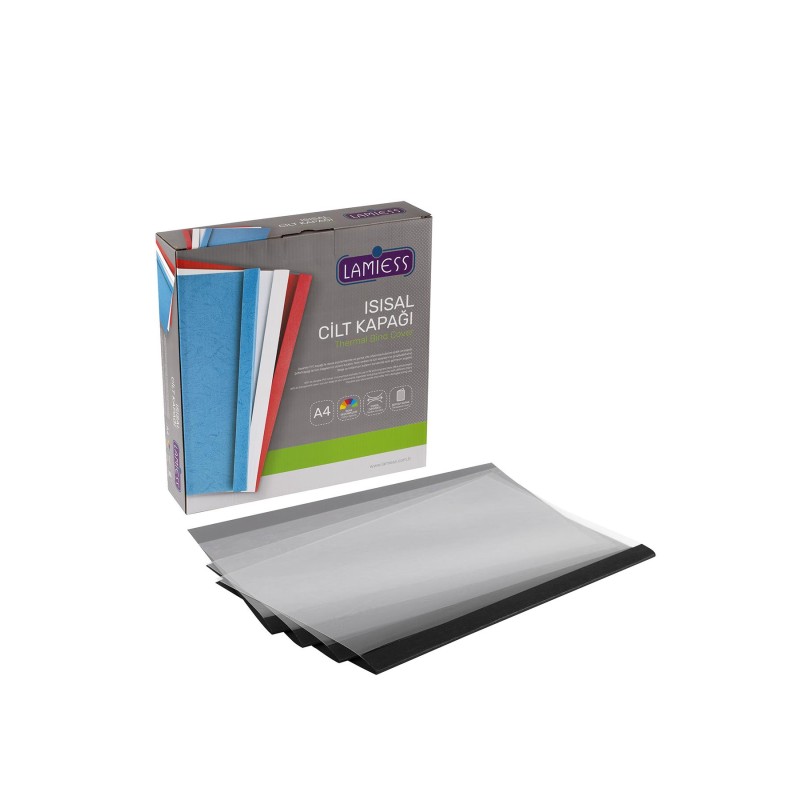 Lamiess 12 Mm Isısal Cilt Kapağı Siyah 50 'Li fiyat teklifi al