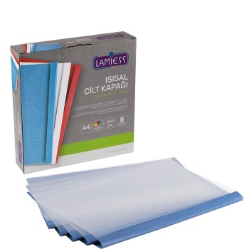 Lamiess 15 Mm Isısal Cilt Kapağı Mavi 50 'Li