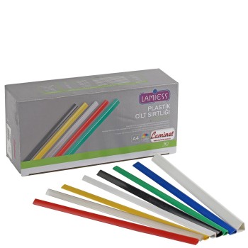 Lamiess 15 Mm Plastik Sırtlık Sarı 50'Li