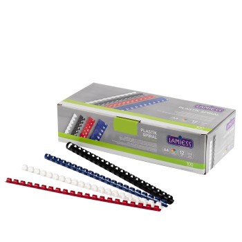 Lamiess 18 Mm Plastik Spiral Mavi 100'Lü