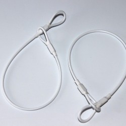 Single İki Ucu Halkalı Güvenlik Teli 