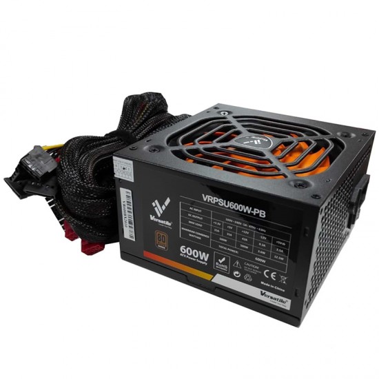 VERSATİLE VRPSU600W-PB 80 PLUS 600 WATT OYUNCU PC POWER SUPPLY