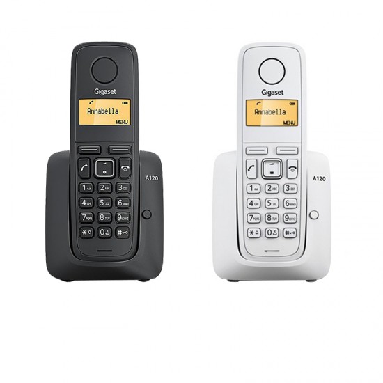 SIEMENS GIGASET A120 DECT TELSİZ TELEFON (SİYAH*BEYAZ)