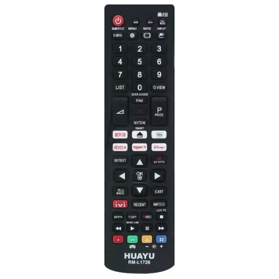 HUAYU KL RM- L1726 LG LCD-LED TV KUMANDA BLİSTERLİ