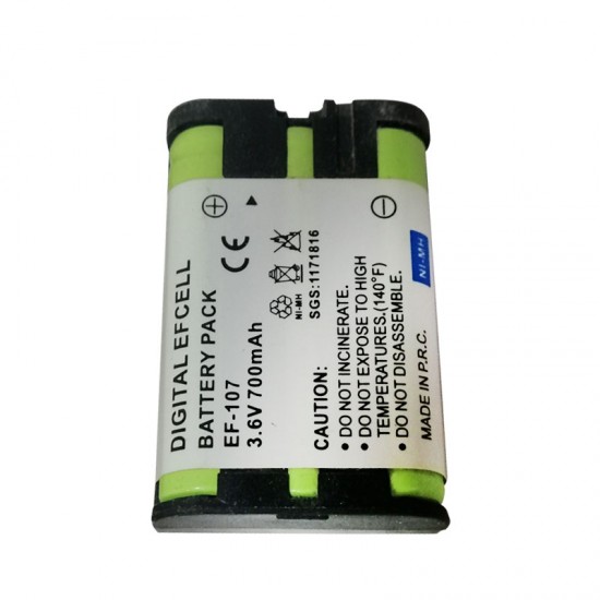 EFCELL EF-107 3.6 VOLT 700 MAH ŞARJLI TELSİZ TELEFON PİLİ