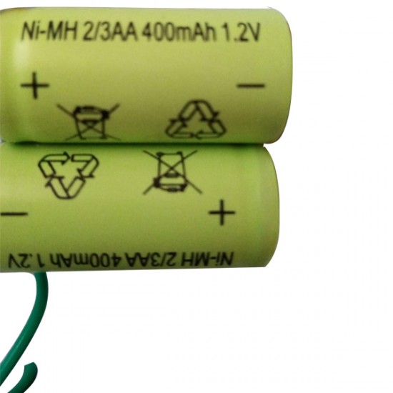 1.2V NI-MH 2/3AA 600MAH ŞARJ EDİLEBİLİR PUNTALI LİTYUM PİL