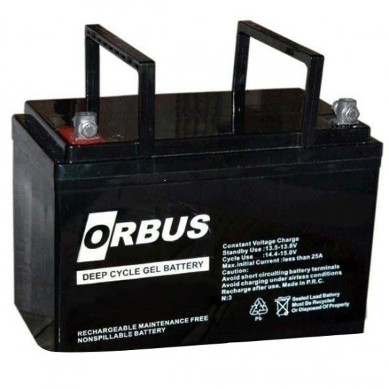 AKÜ 12 VOLT 42 AMPER ORBUS ( 197 X 165 X 175 MM )  (ENGELLİ ARAÇ AKÜSÜ)