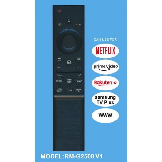 KL SAMSUNG RM-G2500 V1 NETFLIX PRIME VIDEO TUŞLU SES KOMUTLU LCD-LED TV SİHİRLİ KUMANDA