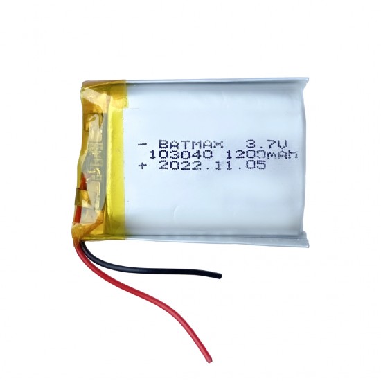 POWERMASTER 103040 3.7 VOLT 1200 MAH LİTYUM POLİMER PİL