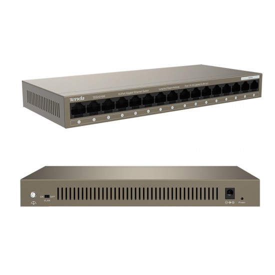 TENDA TEG1016M 16 PORT 10/100/1000 GIGABIT SWITCH