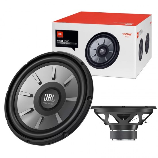 JBL STAGE 1210D 12 INCH MAX 1000 WATT ÇİFTLİ OTO SUBWOOFER