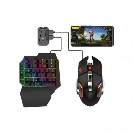 HELLO JCHF-68 KLAVYE + MOUSE BLUETOOTH GAMEPAD OYUNCU 4IN1 SETİ