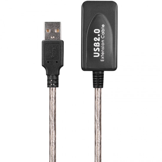 S-LINK SL-UE140 USB 2.0 ŞEFFAF 20 METRE UZATMA KABLO
