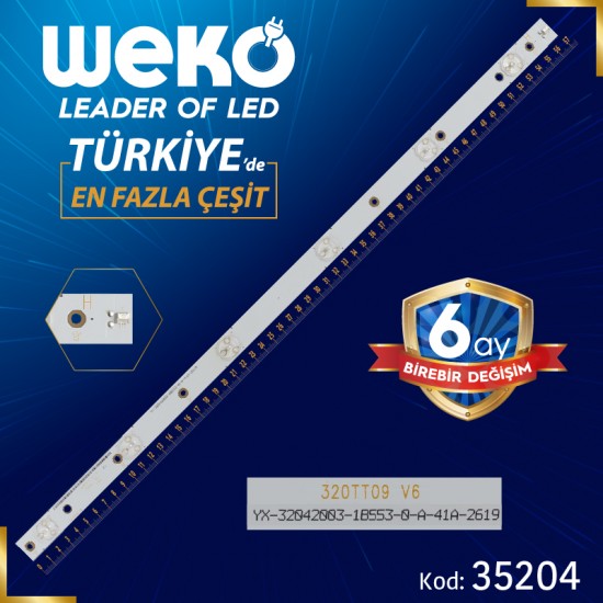 320TT09 V6 - 58.5 CM 6 LEDLİ - (WK-453)