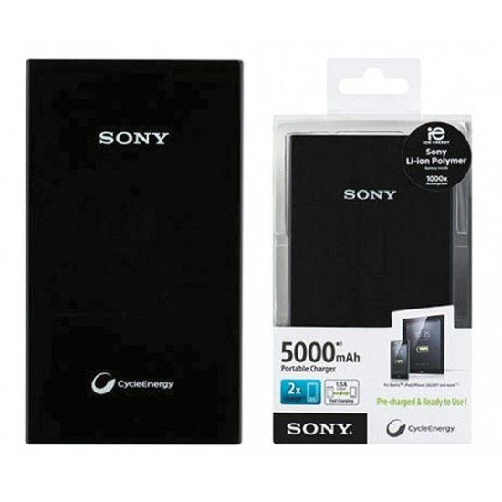 SONY CP-V5B 5000 MA SİYAH POWERBANK