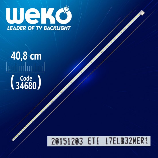 17ELB32NER1 0532005.400300.3202 ETI 20150004 - 40.8 CM 64 LEDLİ - (WK-685)