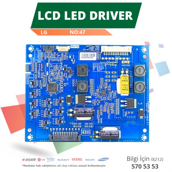 LCD LED DRİVER LG (6917L-0045C,3PDGC0001J-R) (LC320EUD SD P1) (NO:47)