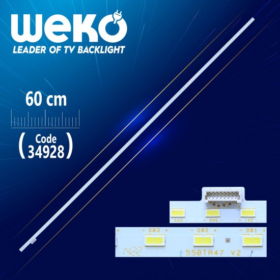 550TA47 V2 - 347S1B - E150504 - 60 CM 63 LEDLİ - (WK-762)